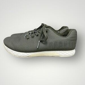 NOBULL Trainer Women 7.5 Olive Green SuperFabric Cross Training Shoes Sneakers